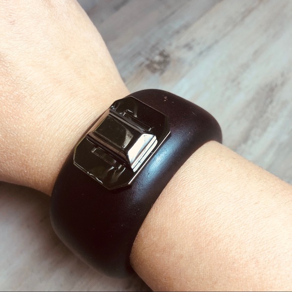 Juicy Couture Brown and Pewter Cuff - Picture 5 of 6